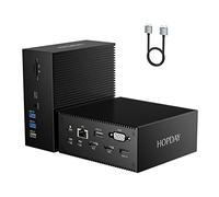 HOPDAY USB C Station de Acoplamiento, 16 en 2 Pantalla Triple de Dock USB C con 4K HDMI, VGA, 100W PD Input Multiport Hub para MacBook Pro/Air, HP, DELL (USB-A/C 3.0, RJ45, Audio & Mic, SD/TF)