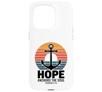 Hope Anchors The Soul Hebreos 6:19 Versículo de la Biblia Carcasa para iPhone 15 Pro