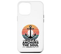 Hope Anchors The Soul Hebreos 6:19 Verso de la Biblia Cristiano Carcasa para iPhone 12 Pro MAX