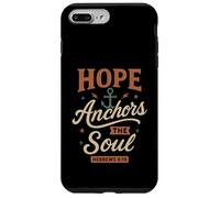 Hope Anchors The Soul Hebreos 6 19 - Vintage Christian Carcasa para iPhone 7 Plus/8 Plus
