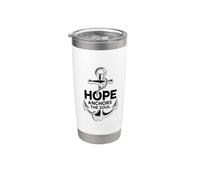 Hope Anchors The Soul Vaso térmico de acero inoxidable de doble pared