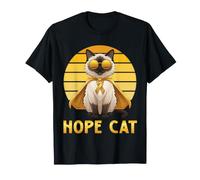 Hope Cat Himalayan Yellow Ribbon - Concientización sobre el cáncer Infantil Camiseta