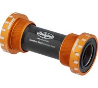Hope Eje de pedalier de acero inoxidable MTB naranja BSA 68/73