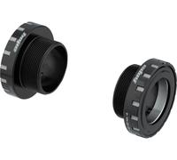 Hope Eje de pedalier de acero inoxidable para eje de 30 mm negro BSA