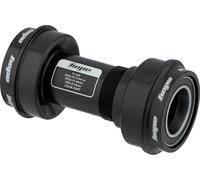 Hope Eje de pedalier Pressfit de acero inoxidable 46 x 24 mm negro Pressfit (73 mm)