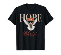 Hope Faith Jesus God Christ Blessed Pray Paloma Design Camiseta