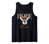 Hope Faith Jesus God Christ Blessed Pray Paloma Design Camiseta sin Mangas
