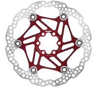 Hope Floating Mountain Bike MTB 6-Bolt Rotor de Disco Rojo 220mm