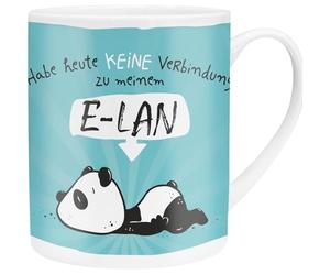 Hope & Gloria 45673 - Taza grande de porcelana, 60 iseño de panda E-LAN