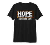 Hope Hepatitis Concientización Camisa - Concientización sobre la Hepatitis Camiseta Premium