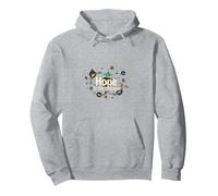 Hope In The Darkness Oncology Nurse - Regalo Inspirador Sudadera con Capucha, Unisex para Adultos, Gris Jaspeado, S