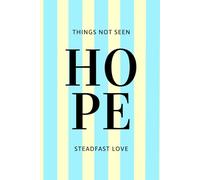 Hope in Things Not Seen: Composition Notebook