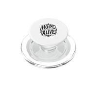 Hope is Alive - Cita inspiradora de fe Cristiana PopSockets PopGrip para MagSafe