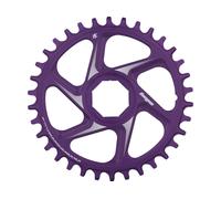 Hope Plato de montaje directo sin araña R22 para bicicleta eléctrica Brose lila 34 dientes