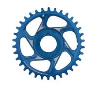 Hope Plato R22 Spiderless Direct Mount E-Bike para Shimano EP8/E8000 azul 34 dientes