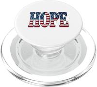 Hope USA Patriotic American Flag Hope USA Patriotic PopSockets PopGrip para MagSafe