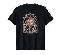 Hope Within You 1 Pedro 3:15 Cruz Camiseta