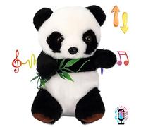 Hopearl Talking Panda Repeats What You Say Nodding - Juguete Animado eléctrico Interactivo para niños pequeños, 7 Pulgadas