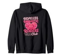 Hopeless Romantic Readers Club Sudadera con Capucha