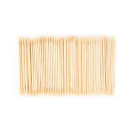 HOPELF 600 palillos de bambú para aperitivos, aceitunas, barbacoas, frutas, limpieza de dientes, palillo de madera de doble punta.