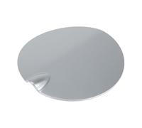 HOPESPANNER Tapa De Puerta De Tanque De Combustible Para Ford Focus 2007-2011 Cubierta De Tapón De Llenado De Combustible Tipo Clip No.4M51N405A02AB Tono Plateado ABS.