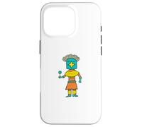 Hopi Doll Blue Star Kachina Carcasa para iPhone 16 Pro