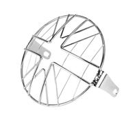 Hoping Protector de parrilla de malla para faro de motocicleta, Protector de cubierta de rejilla de lámpara frontal de 6,5 pulgadas, Compatible con Cafe Racer(B)