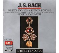 Hopkinson Smith - Bach: Partita BWV 1004 & Sonata BWV 1013 (UK Import)