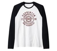 Hopkinton NH | New Hampshire Camiseta Manga Raglan