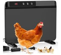 HOPOCO Calentador inteligente de gallinero con termostato eficiente, compatible con temporizadores y controladores de temperatura, calentador plano radiante interior seguro de 200 W, ajustable a
