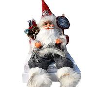 Hopowa Santa Claus - Figura decorativa de Papá (57 cm, para interior y exterior)