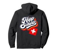 HOPP Schwiiz Go Suiza Orgullo alemán Suizo Sudadera con Capucha