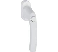 HOPPE 11716836 Manilla de Ventana Liege-con pulsador, VK 7 x 43, Color Blanco