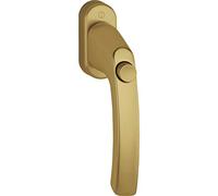Hoppe 11780149 Liège - Manilla para ventana con botón de presión (7 x 40 cm), color bronce