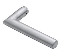 HOPPE 3259341 Stockholm-Pieza Perforada para Manilla (Acero Inoxidable Mate)