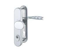 Hoppe 3891945 Seguridad Intercambiables De Cama De New York - Ö Norma Distancia 88 Mm, Placa Larga Cilindro De Perfil, Para Grosor De La Puerta 62 - 72 Mm, Clase 2, 1 Pieza