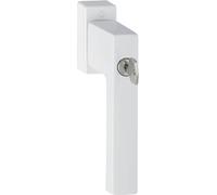 HOPPE 3938045 Tirador de Ventana Toulon Cilindro TBT VK 7 x 43 mm, Color Blanco