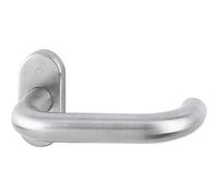 Hoppe 6771844 Paris - Picaporte de acero inoxidable mate