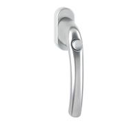 Hoppe Asa de Ventana Duraplus Tôkyô de Aluminio Natural (Con Botón a Presión)