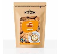 Hoppe Galletas de caramelo salado de comercio justo, paquete de 125
