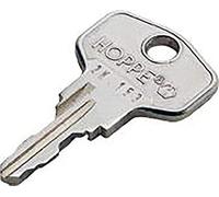 Hoppe Llave de cierre, 2W153, llave de repuesto