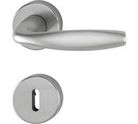 Hoppe manillas New York con rosetas BB Multicolor Barba, aluminio Efecto de Acero Inoxidable, 3369866