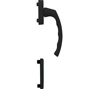 HOPPE Picaporte para puerta de balcón LIÈGE - exterior alto, color negro