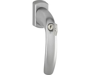 Hoppe - Tirador de ventana New York - Sper rzyli Nel, 90 grados, VK 7 x 40 mm, efecto acero inoxidable, 1 pieza, 3426453