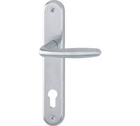HOPPE VERONA PZ 88 - Manilla para puerta (grosor 37-47, anodizado plateado)