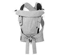 Hoppediz Bondolino Plus - Portabebés desde el nacimiento, ajustable individualmente, Diseño gris jaspeado