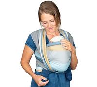 Hoppediz Cabestrillo tejido para bebés desde el nacimiento, recién nacidos hasta niños pequeños, algodón 100% orgánico, Riga, 3,70 m