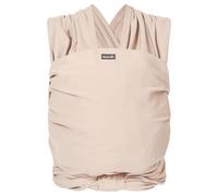 Hoppediz Fular portabebés elástico para recién nacidos (2 - 9 kg) - de algodón orgánico - crema 5,40 m