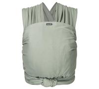 Hoppediz Fular portabebés elástico para recién nacidos (2 - 9 kg) - de algodón orgánico - Salvia 5,40 m