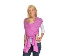 Hoppediz Jacquard - Pañuelo portabebés, color rosa Talla:Mediana 4,0 x 0,7 m
